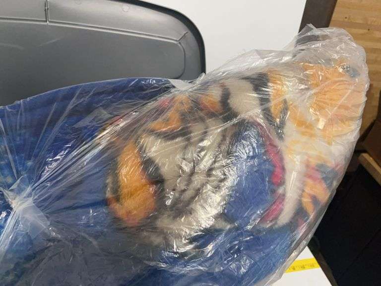 Tote w/ 3 blankets