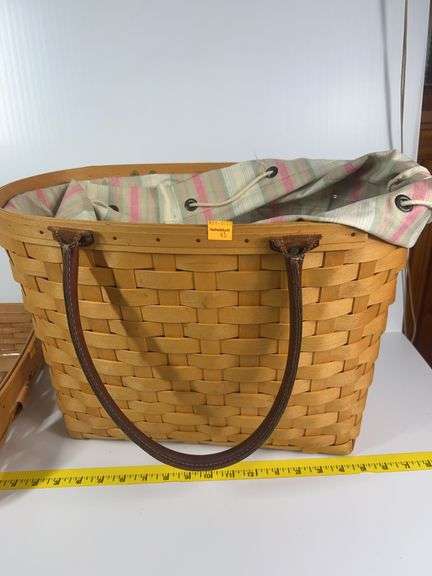 Longaberger Large Serving Tray, Longaberger Large Boardwalk Basket