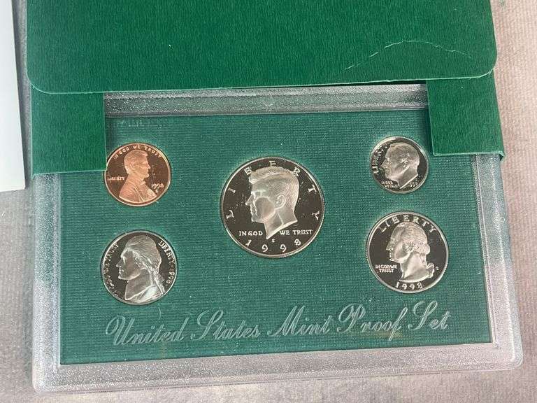 1996, 1997, 1998 United States Mint Proof Sets