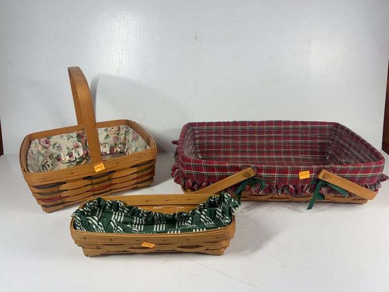 Longaberger Gathering Basket, Longaberger Mother’s Day Basket, Longaberger Cracker Basket
