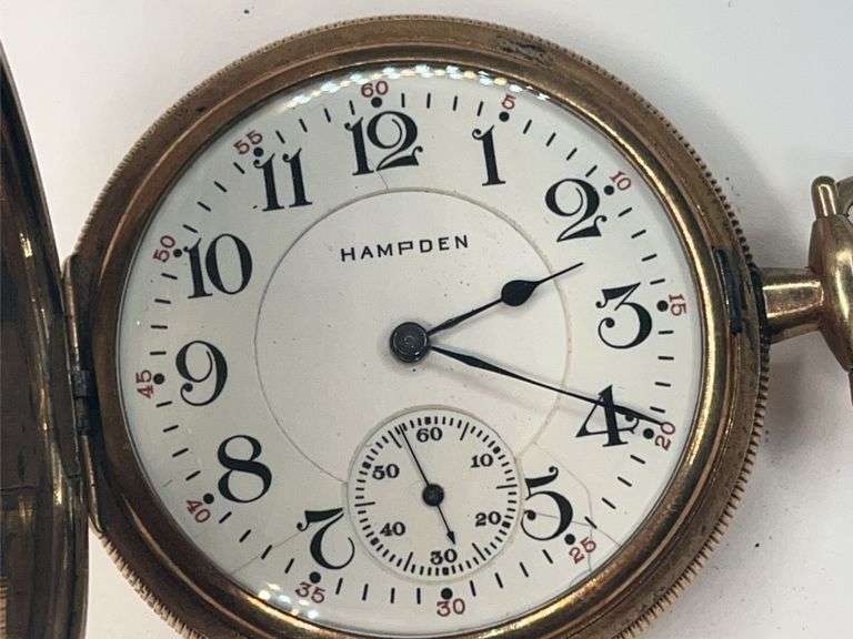 Hampden 17 Jewel Pocket Watch