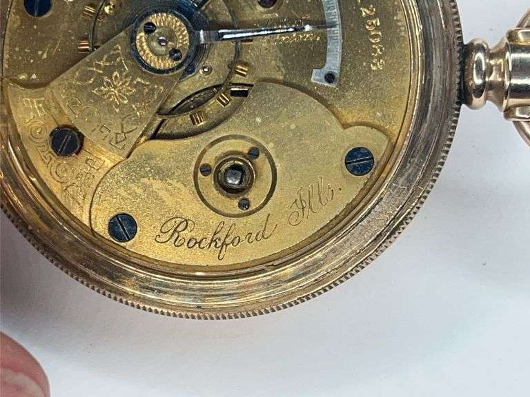 Rockford Watch Co Illinois 11 Jewel Pocket Watch