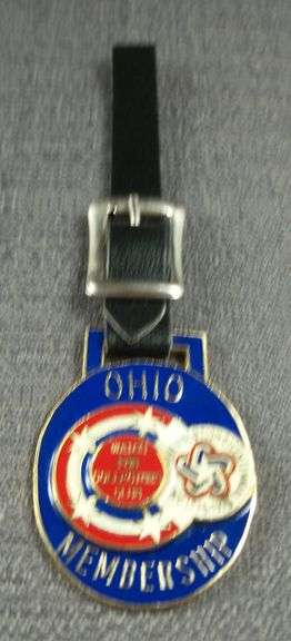 Collectors Club Ohio Membership 1976, Watch Fob