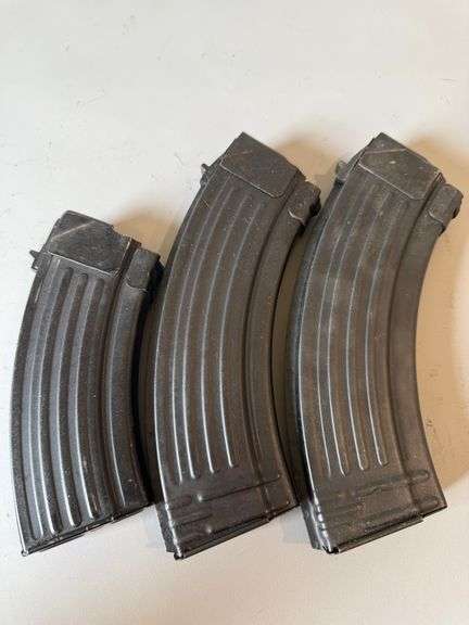 7.62X39 MAGAZINES - 1 20 ROUND AND 2 30 ROUND