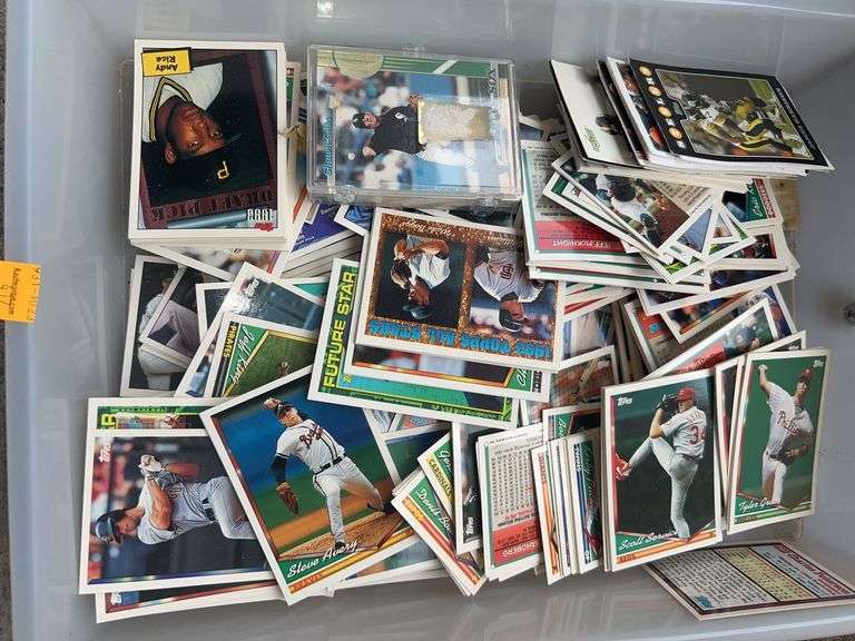 Assorted Baseball, Basketball and Football Cards