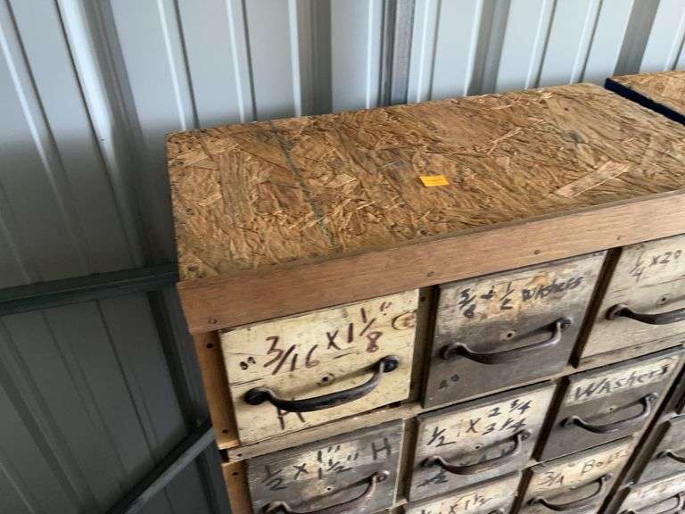 Wooden Storage Bin with Hardware