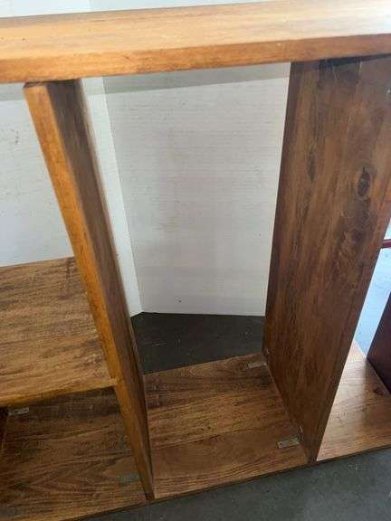 Wooden Shelving Unit