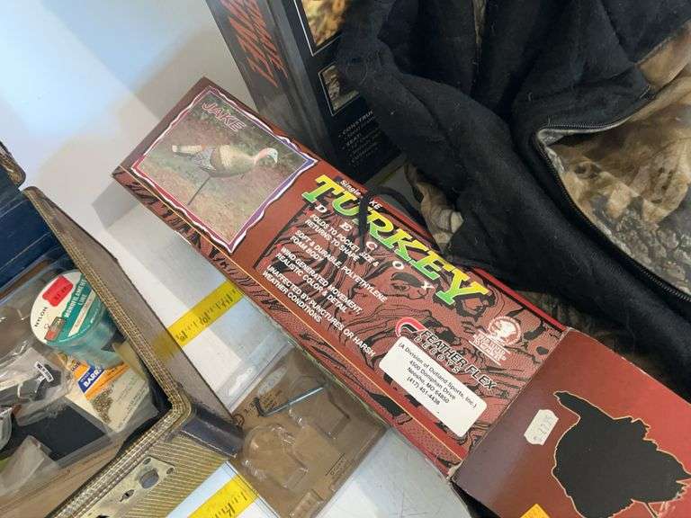 Camo Coat, Backpack, Seat, Scope Accessories, Jake Decoy