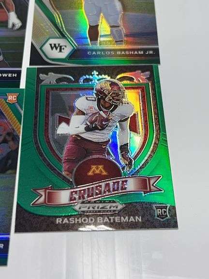 Assortment of College Football Trading Cards