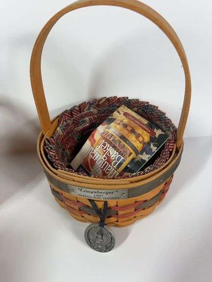 Longaberger Hostess Appreciation Basket, Inaugural Basket, Hope Baskets