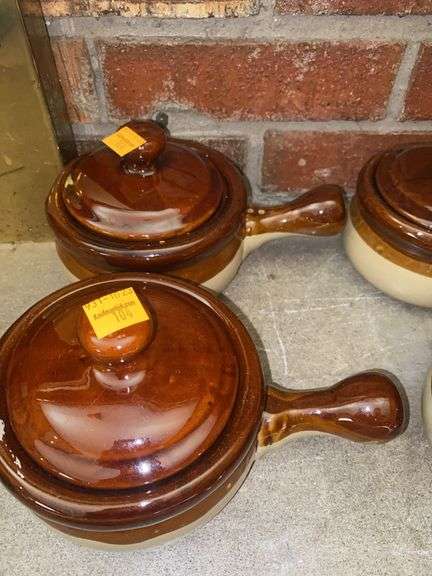 (4) Ceramic Soup Bowls