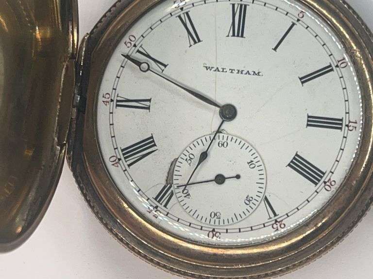 A.W.W. Co. Waltham 15 Jewel Pocket Watch