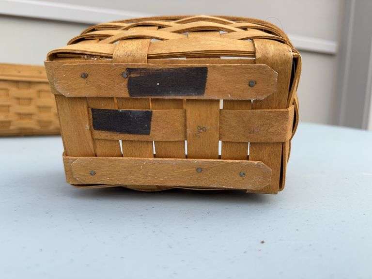(3) Longaberger Baskets