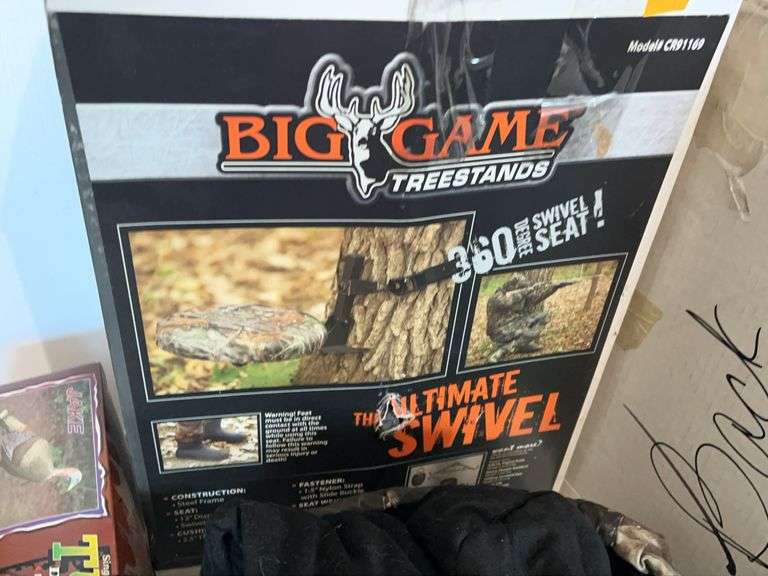 Camo Coat, Backpack, Seat, Scope Accessories, Jake Decoy