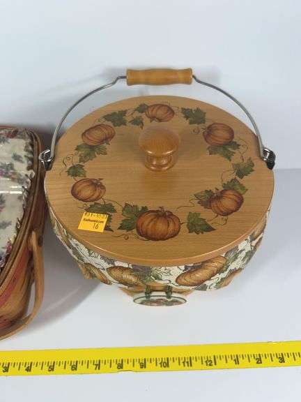 2000 Longaberger Woven Memories Basket, Longaberger Vintage Mother’s Day Basket, 2002 Longaberger Au