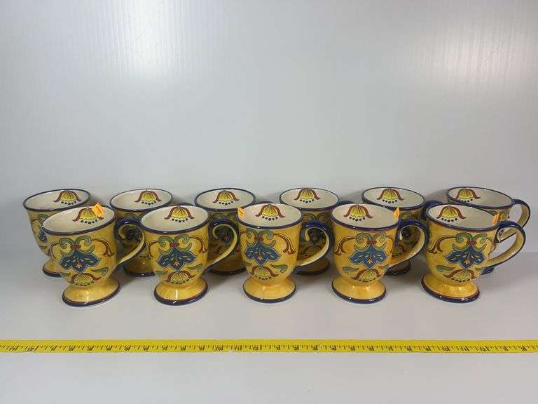 Maxcera Yellow Talavera Mugs-Made in China