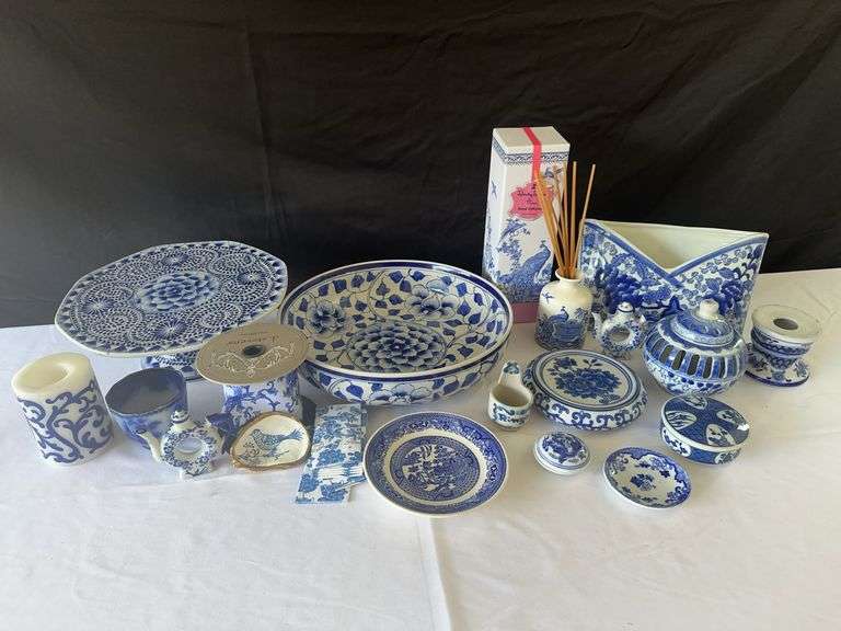 Cake Stand, Salad Dish, Envelope Dish, (2) Reed Diffuser