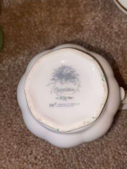 Assortment of Ironstone China, Homer Laughlin Cups