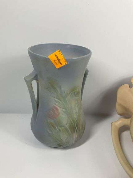 2 Pottery Pitchers, Vintage Covered Sugar Bowl