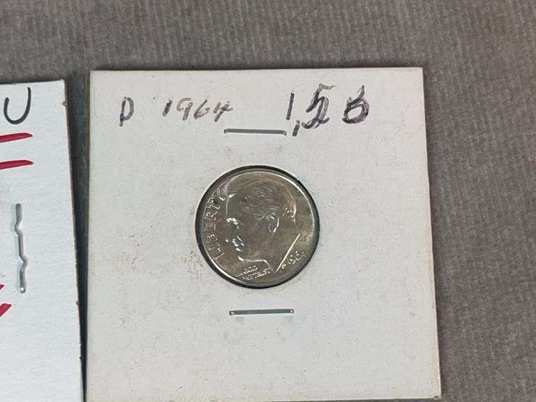 Four Roosevelt Dimes