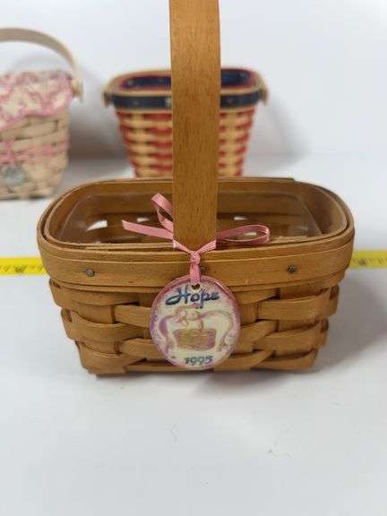 Longaberger Hostess Appreciation Basket, Inaugural Basket, Hope Baskets