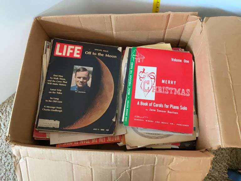 Vintage Life Magazines, Vintage Music Books