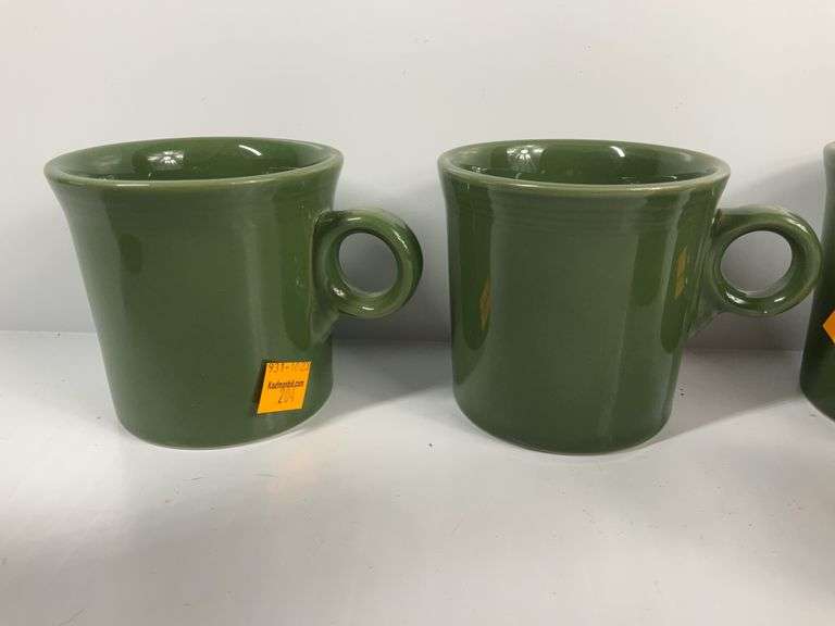 (6) Fiesta Ware Coffee Mugs