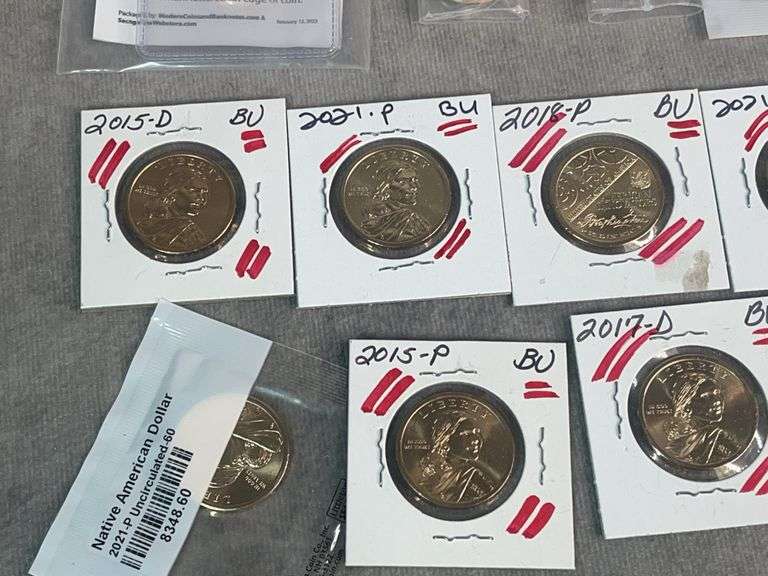 Sacagawea & Native American Dollars