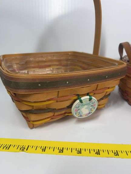 Longaberger Mothers Day Basket, Easter Basket, Inaugural Basket, Herb Basket