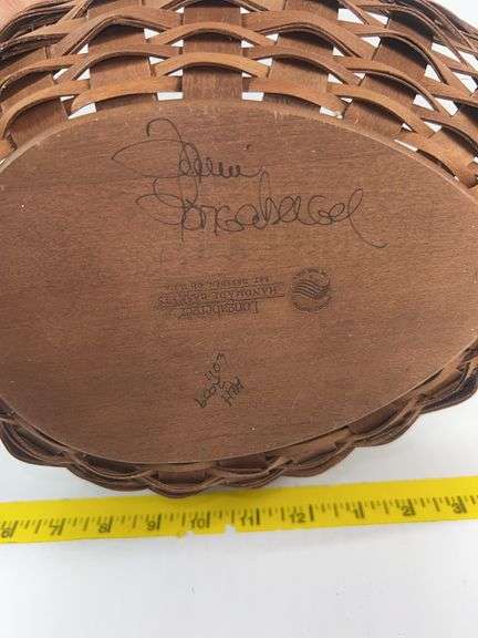 Longaberger Easter Egg Basket