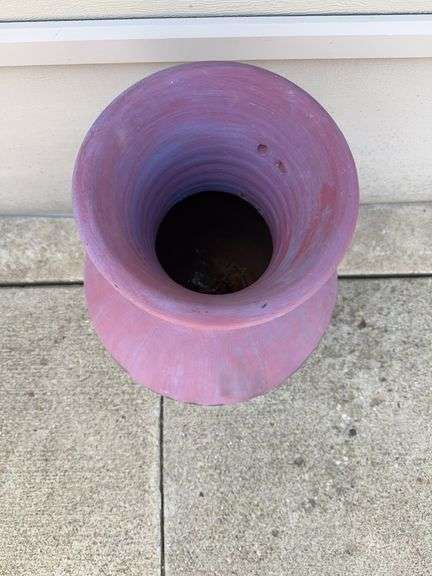 Clay Vase 28” H