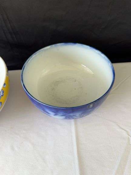 (4) Lg Bowls, Pottery Mug, Teacup, Aalt and Pepper Shaker, and other Dishware