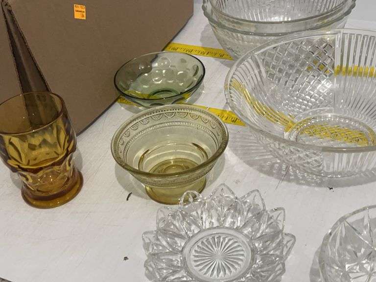 Variety of Glassware