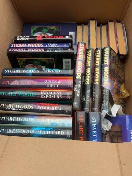 Large Assortment of Stuart Woods Books