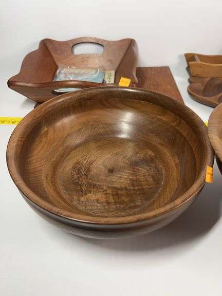 Assortment of Wooden Dishes