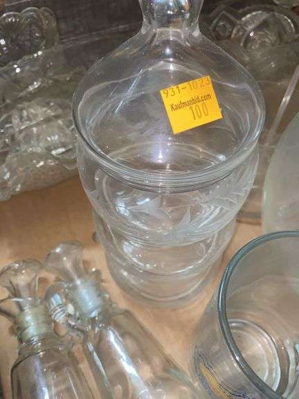 Assortment of Glassware