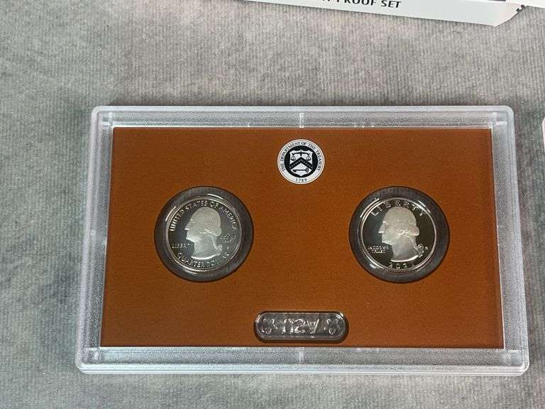 Two 2021 United States Mint Proof Sets