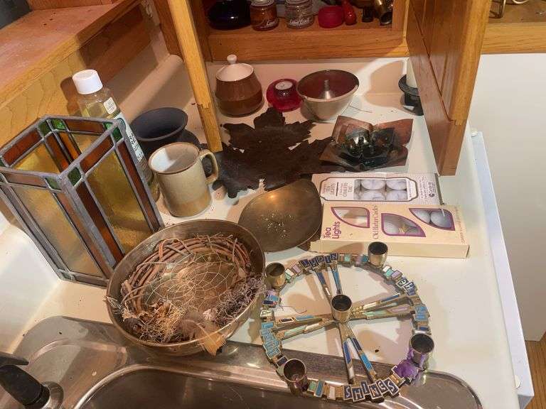 Decorative items - cups, jars, and more