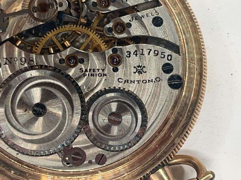 Hampden 17 Jewel Pocket Watch