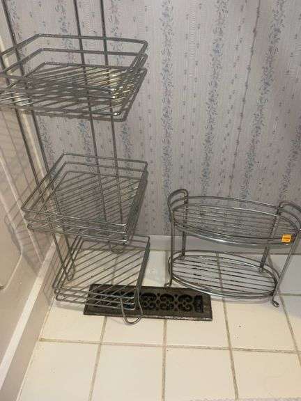 Metal Bathroom Storage Racks