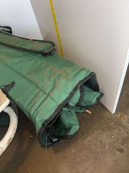 (2) Plastic Folding Chairs, Camping Chair in Case