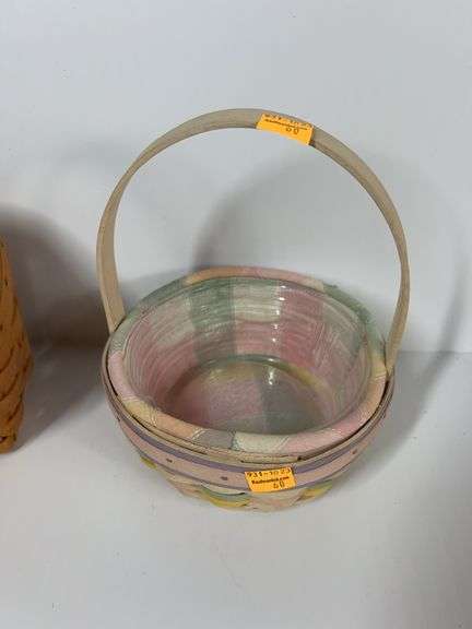 Longaberger Easter Basket, Century Basket, Bread Basket, Herb Basket