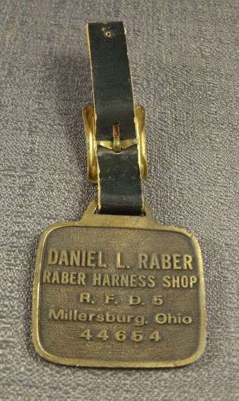 Daniel L Raber, Harness Shop, Millersburg Ohio