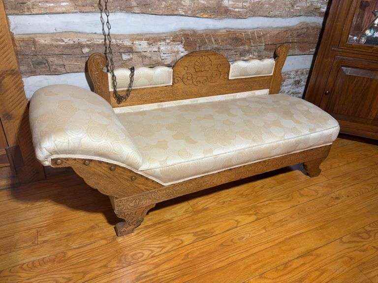 Antique fainting couch
