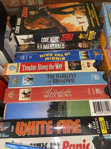 Books, VHS Tapes