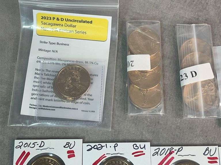 Sacagawea & Native American Dollars