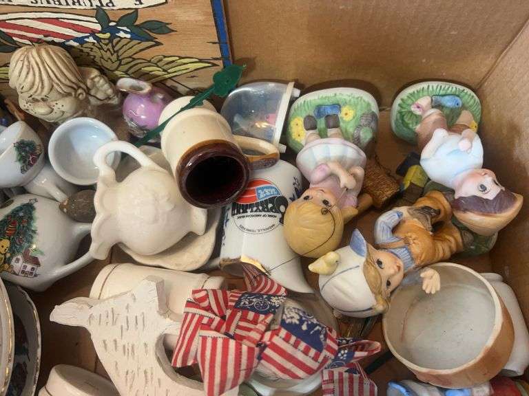 Assortment of Glassware and Decor