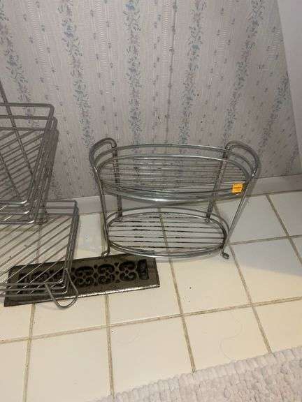 Metal Bathroom Storage Racks