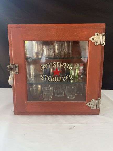 Antiseptic Sterilizer Case w/ (23) Shot Glasses