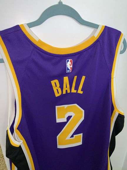 XL Lakers Lonzo Ball Jersey